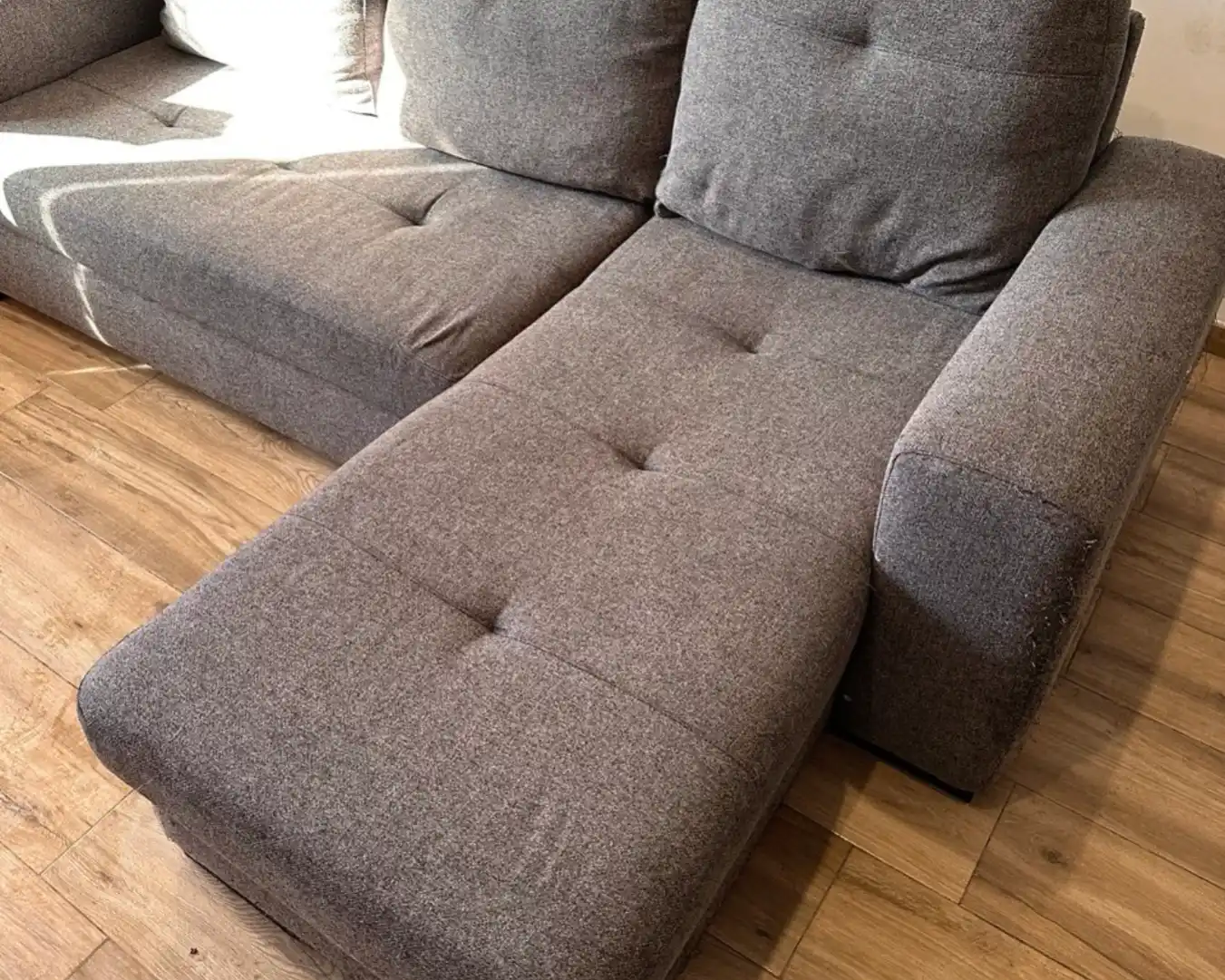 Después de la limpieza de sofá de Cambrils y Salou