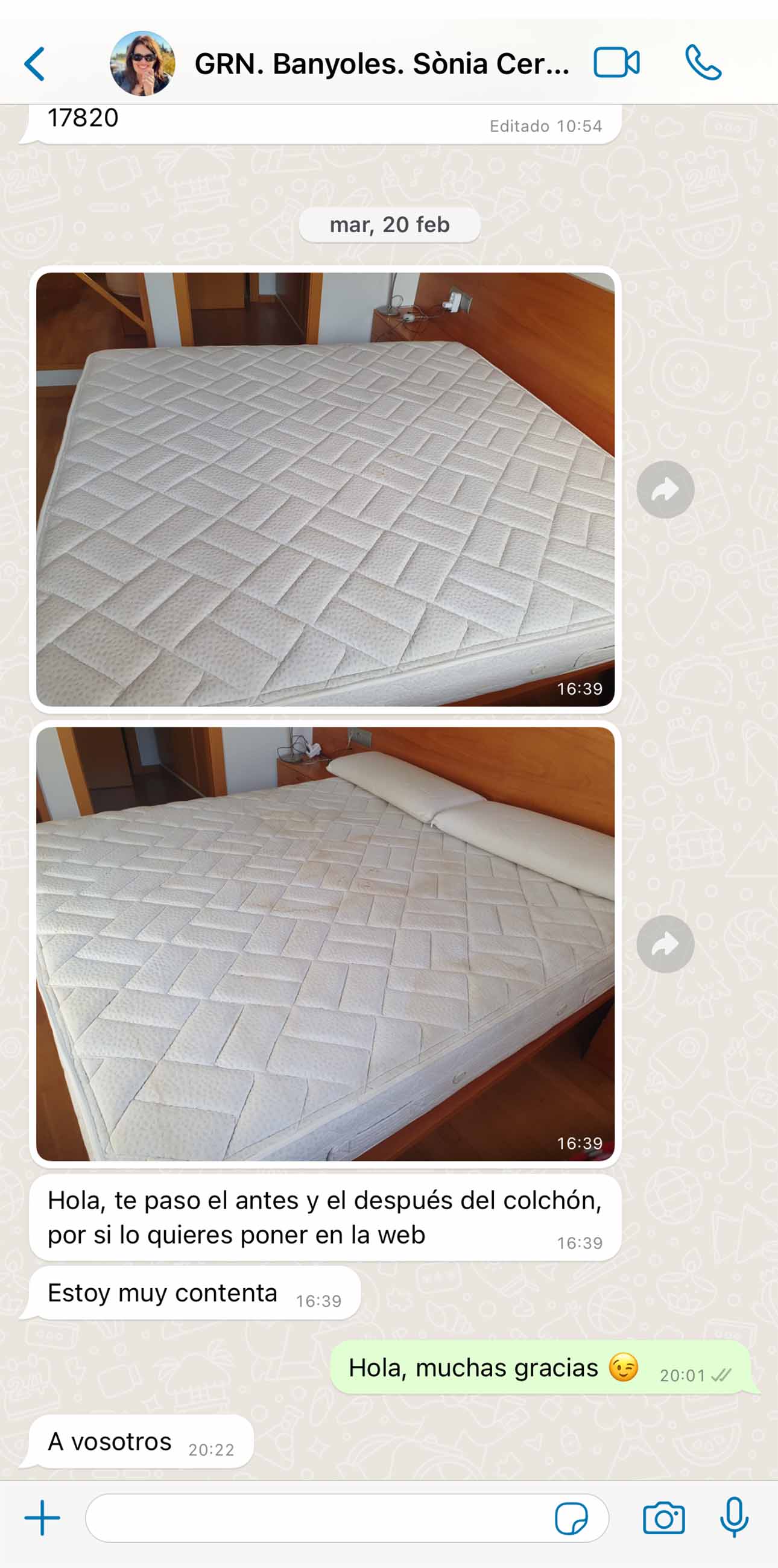 Reseña sobre limpieza de muebles en Girona