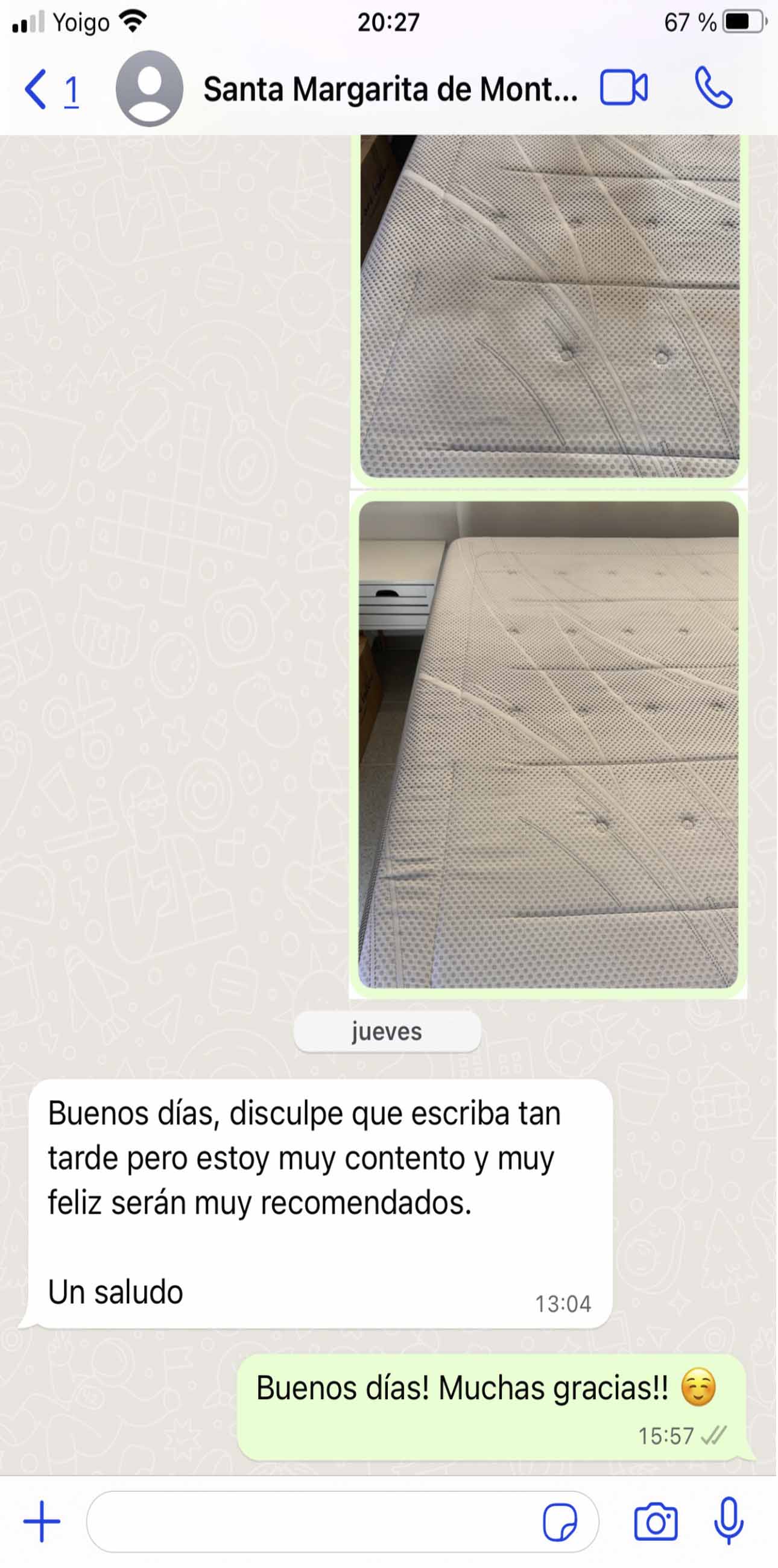 Testimonio de limpieza en Lleida